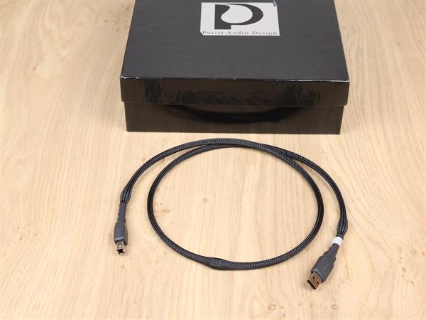 Grote foto purist audio design ultimate usb highend audio usb cable 1 0 metre audio tv en foto onderdelen en accessoires