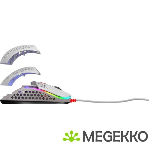 Grote foto cherry xtrfy m42 rgb retro gaming muis computers en software overige computers en software