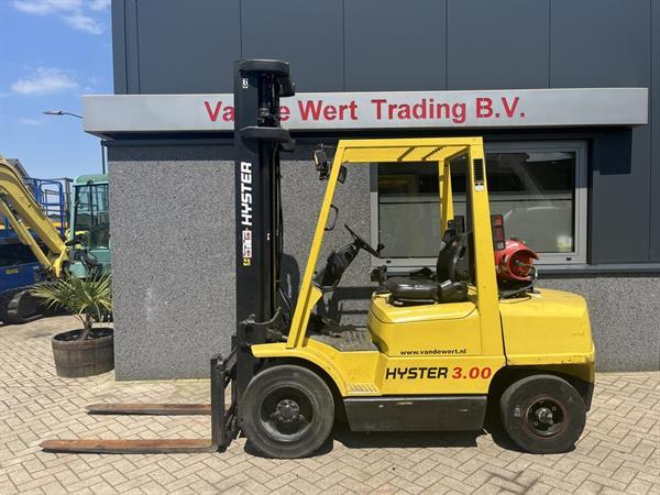 Grote foto hyster h3.20xml heftruck triplo 590 freelift sideshift 4e functie lpg 1998 agrarisch heftrucks