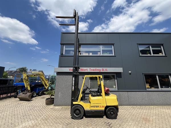 Grote foto hyster h3.20xml heftruck triplo 590 freelift sideshift 4e functie lpg 1998 agrarisch heftrucks