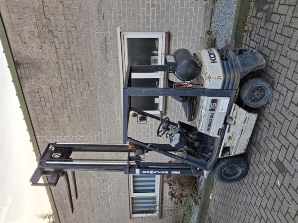 Grote foto komatsu fg14 15 1500 kg lpg gas heftruck agrarisch heftrucks
