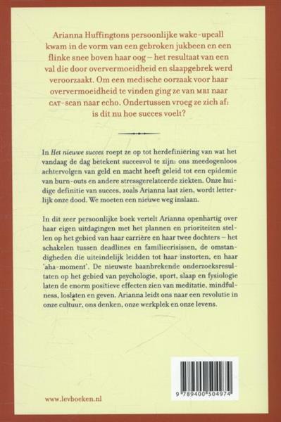 Grote foto het nieuwe succes boeken psychologie