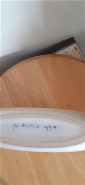 Grote foto pracht handgeschilderde vaas antiek en kunst vazen