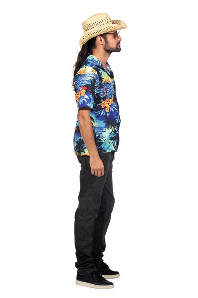 Grote foto hawaii blouse heren palmboom verzamelen overige verzamelingen