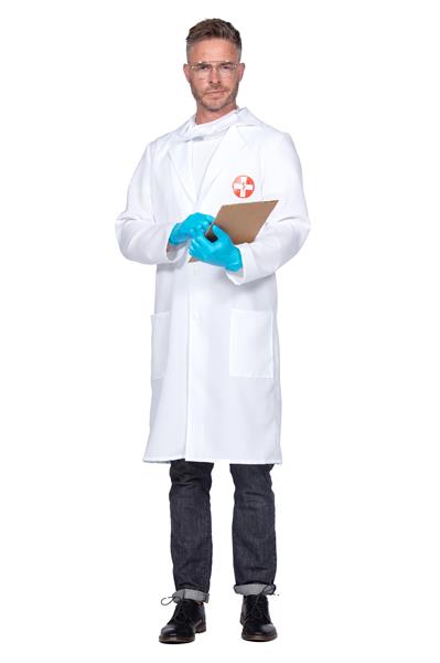 Grote foto dokter kostuum wit heren verzamelen overige verzamelingen