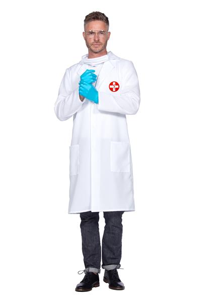 Grote foto dokter kostuum wit heren verzamelen overige verzamelingen