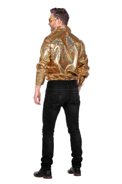 Grote foto gouden blouse heren disco verzamelen overige verzamelingen