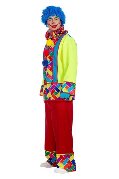 Grote foto clownspak heren 3 delig verzamelen overige verzamelingen