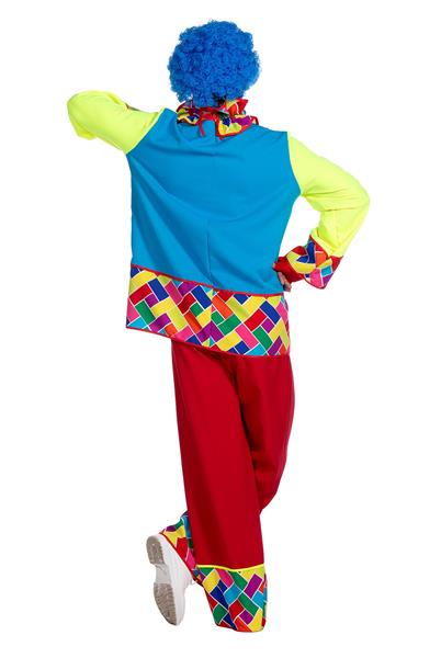 Grote foto clownspak heren 3 delig verzamelen overige verzamelingen