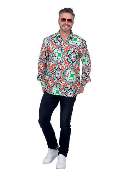 Grote foto hippie 60s blouse heren verzamelen overige verzamelingen