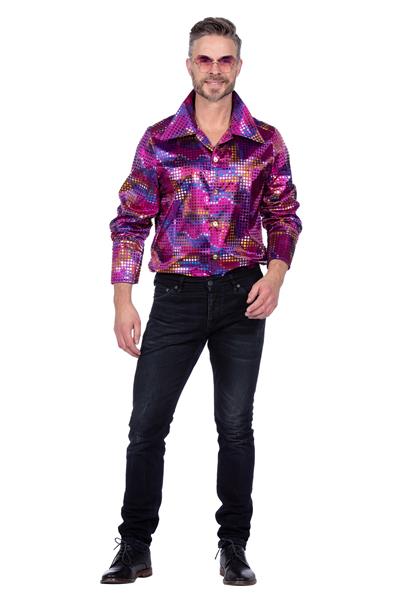 Grote foto paarse blouse heren folie pailletten verzamelen overige verzamelingen