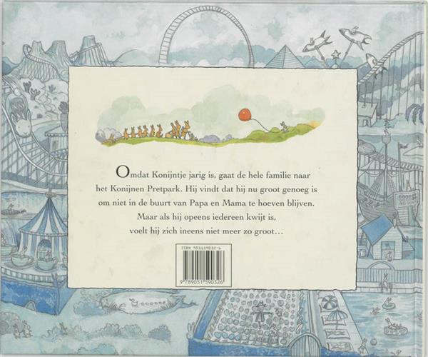 Grote foto konijntje is verdwaald boeken overige boeken