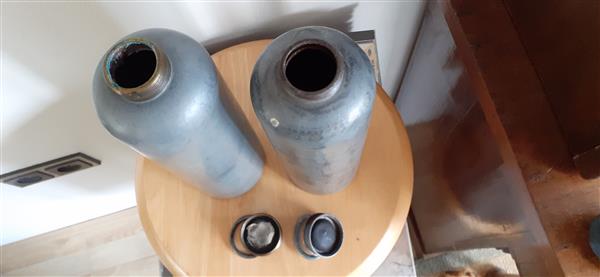 Grote foto 2 zinken kruiken antiek en kunst woonaccessoires