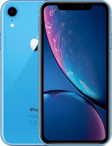 Grote foto nieuwstaat apple iphone 10 xr 128gb blauw nieuwe accu 100 12 maanden garantie telecommunicatie apple iphone