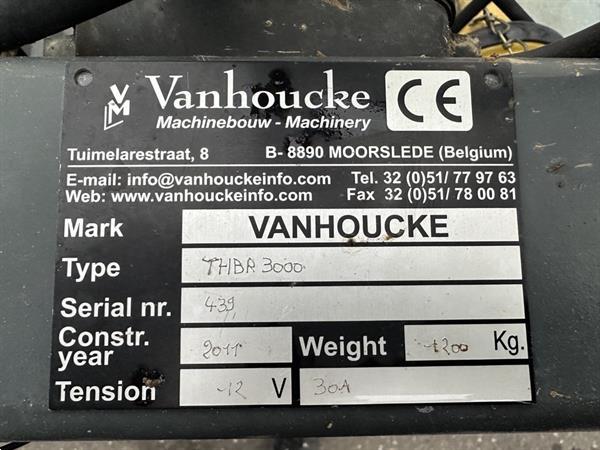 Grote foto vanhoucke thbr3000 onkruidbrander 300cm agrarisch onkruidbestrijding