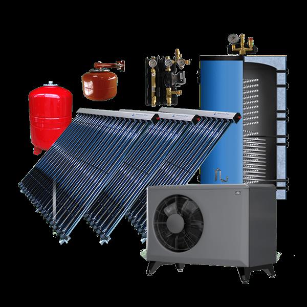 Grote foto ctc warmtepomp met hygi ne zonneboiler 800l 3x prisma pro 18 ctc ecoair 610m warmtepomp doe het zelf en verbouw geisers en boilers