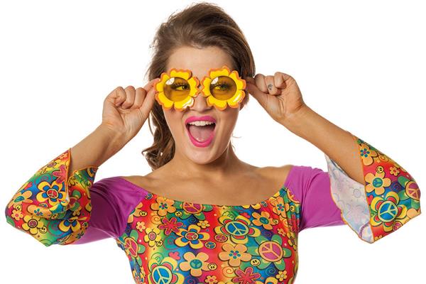 Grote foto bloemen bril geel verzamelen overige verzamelingen