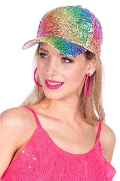 Grote foto regenboog pet baseball verzamelen overige verzamelingen