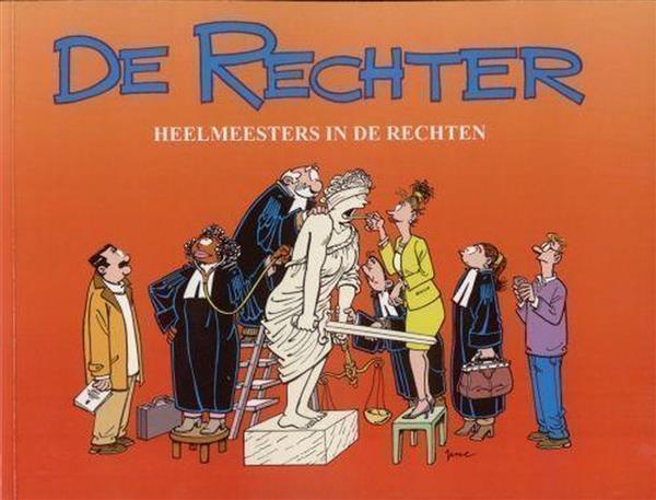 Grote foto de rechter 18 de rechter 18 boeken stripboeken