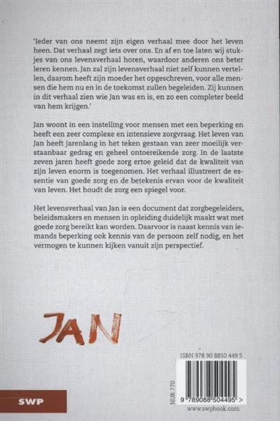 Grote foto jan een levensverhaal boeken psychologie