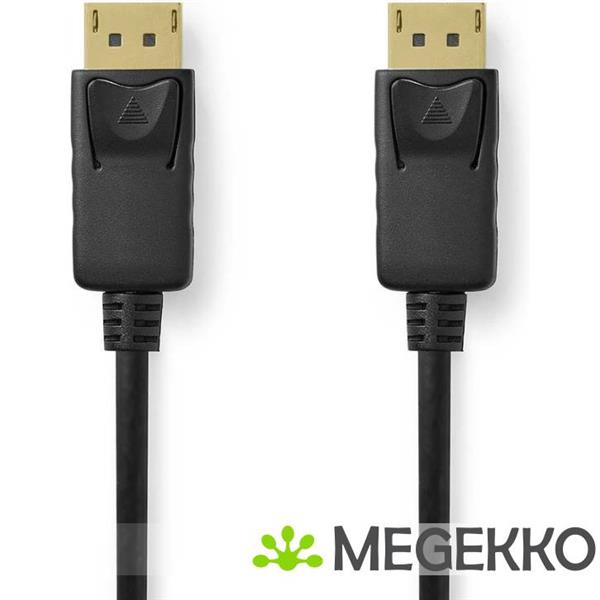 Grote foto displayport kabel displayport male displayport male 8k 60hz verguld 2.00 m rond pvc computers en software overige computers en software