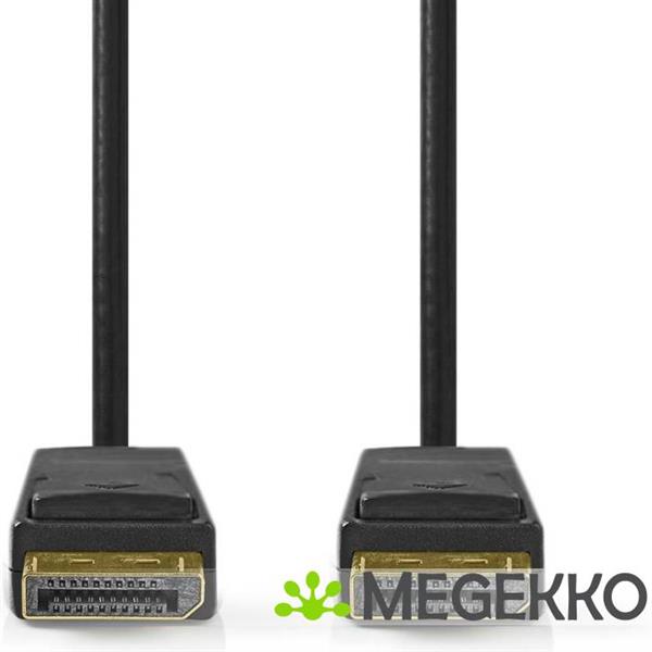 Grote foto displayport kabel displayport male displayport male 8k 60hz verguld 2.00 m rond pvc computers en software overige computers en software