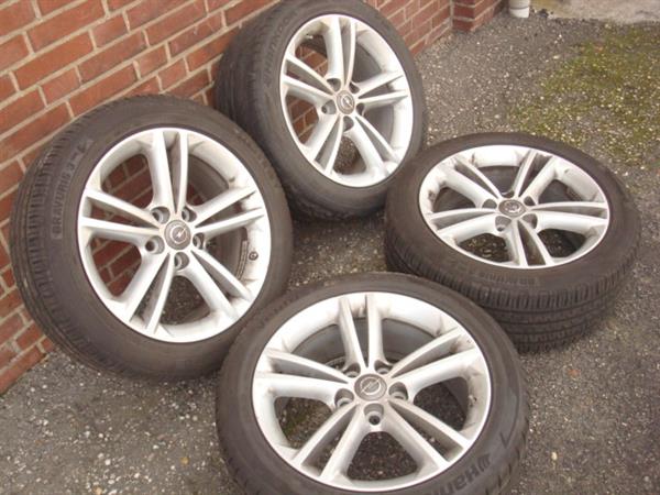 Grote foto 18 originele originele opel velgen banden 5x120 auto onderdelen banden en velgen