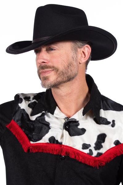 Grote foto cowboy hoed zwart gesp verzamelen overige verzamelingen