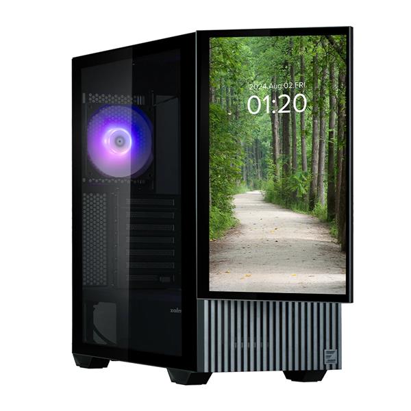 Grote foto fabrieksnieuw cwn game pc computer z10 ds black display wifi bluetooth 24 maanden garantie computers en software behuizingen en kasten
