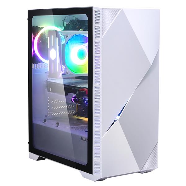 Grote foto fabrieksnieuw cwn game pc computer iceberg white wifi bluetooth 24 maanden garantie computers en software behuizingen en kasten
