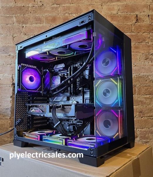 Grote foto amd ryzen 7 9800x3d nvidia rtx 4090 computers en software desktop pc