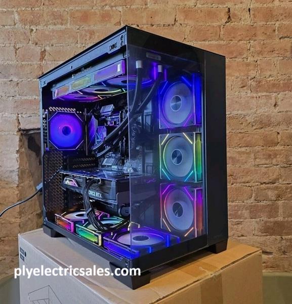 Grote foto amd ryzen 7 9800x3d nvidia rtx 4090 computers en software desktop pc