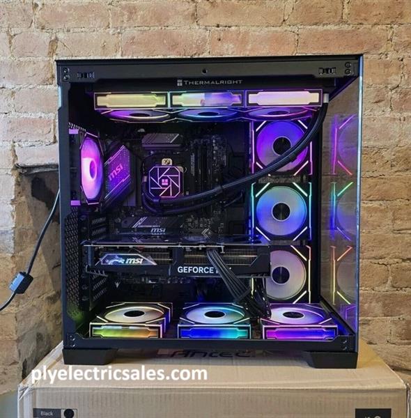 Grote foto amd ryzen 7 9800x3d nvidia rtx 4090 computers en software desktop pc