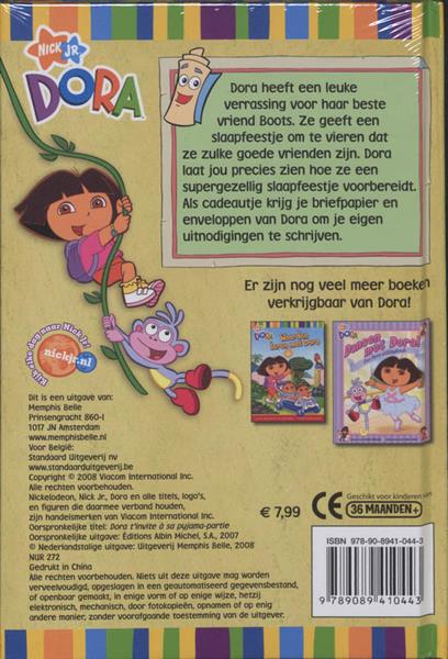 Grote foto dora slaapfeestje dora boeken jeugd 13 jaar en ouder