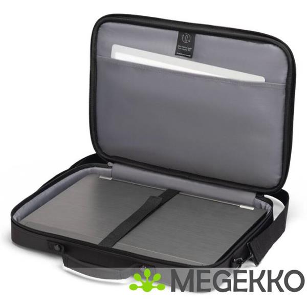 Grote foto dicota d32088 rpet laptoptas 40 6 cm 16 opbergmap sleeve zwart computers en software overige computers en software