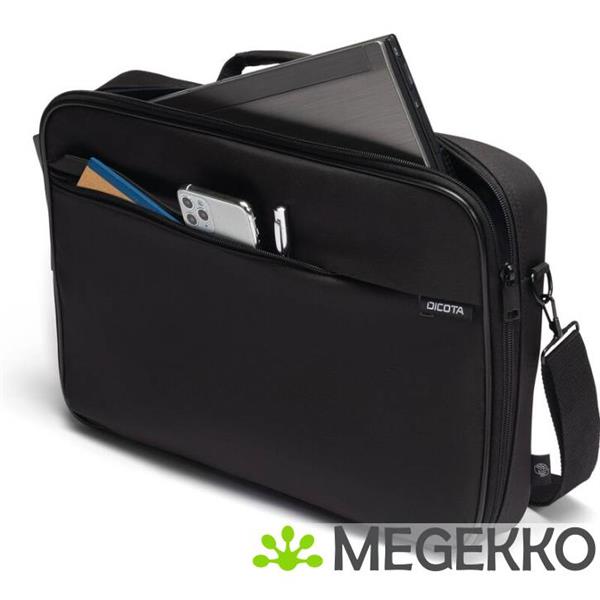 Grote foto dicota d32088 rpet laptoptas 40 6 cm 16 opbergmap sleeve zwart computers en software overige computers en software