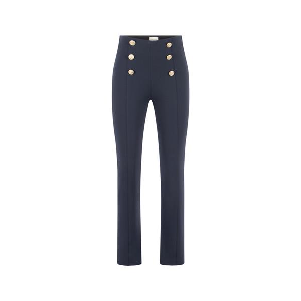 Grote foto seductive broek elsa marine maat 36 kleding dames spijkerbroeken en jeans