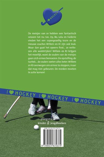 Grote foto haarbandjes en wedstrijdkriebels i love hockey 4 boeken jeugd 13 jaar en ouder