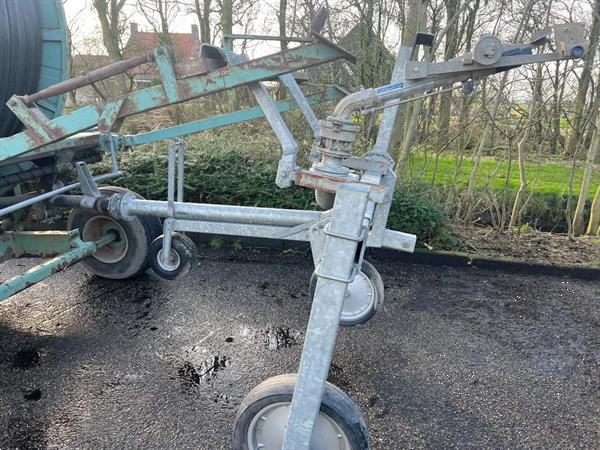 Grote foto ferbo met slang 410 en diameter 100 optioneel met pomp agrarisch beregeningapparatuur