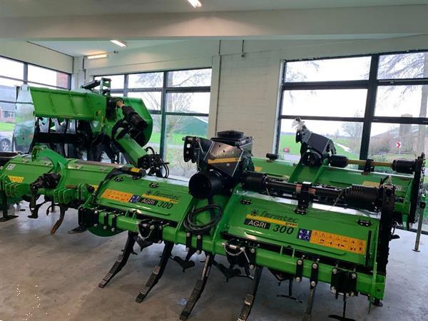 Grote foto farmtec horta 3 meter voor zandgrond met hydraulisch aangedreven rol uit voorraad leverbaar agrarisch ploegen