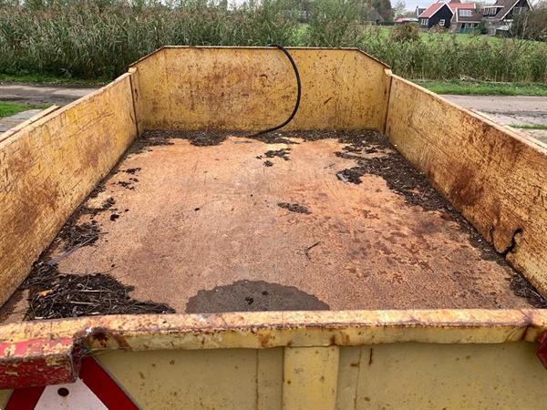 Grote foto kiepwagen enkel as 5 tons wagen agrarisch aanhangwagens