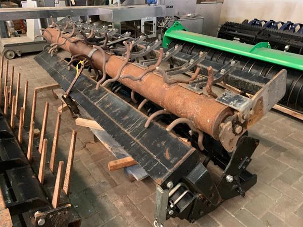 Grote foto farmtec spike rol 3 meter incl afschrapers 19.5 buisdikte doe het zelf en verbouw wegenbouw