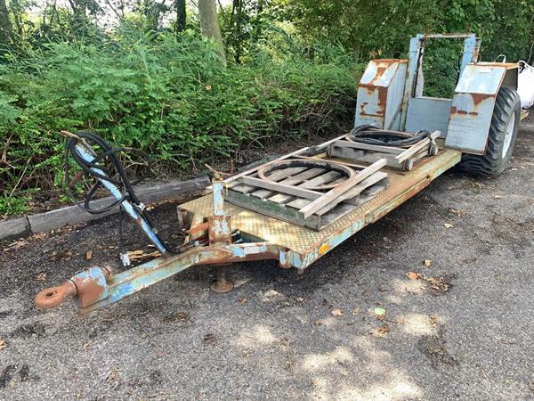 Grote foto zelfbouw kool oogst wagen compleet agrarisch oogstmachines