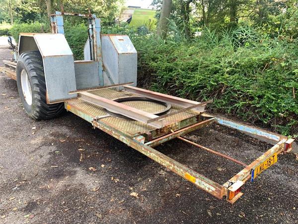Grote foto zelfbouw kool oogst wagen compleet agrarisch oogstmachines
