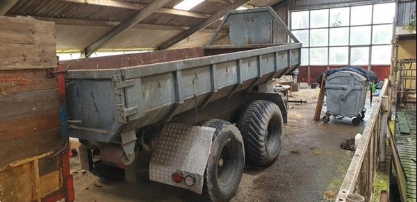 Grote foto zelfbouw haakarm 15 ton laad vermogen carrier agrarisch aanhangwagens