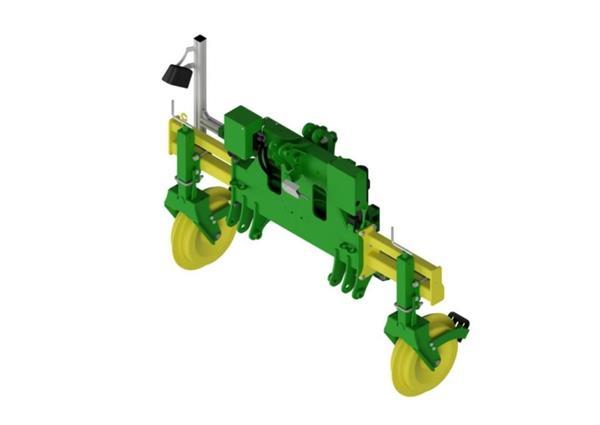 Grote foto maintech bok op camera besturing agrarisch cultivators en woelers