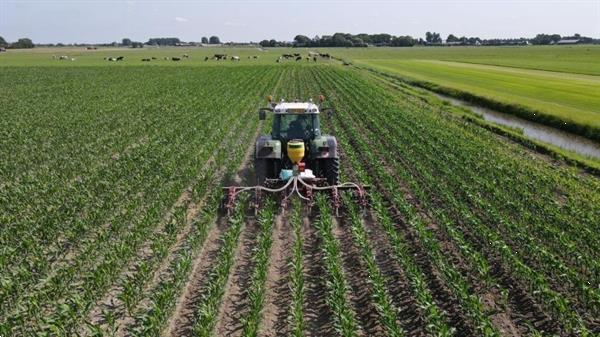 Grote foto kramer minos rijen schoffel 4.5 meter hydraulisch opklapbaar agrarisch cultivators en woelers
