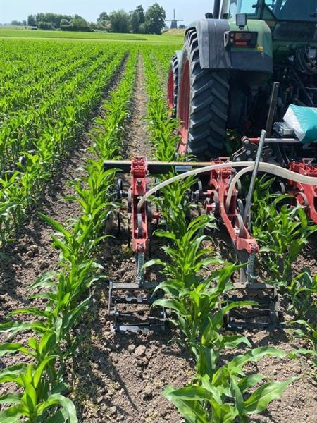 Grote foto kramer minos rijen schoffel 4.5 meter hydraulisch opklapbaar agrarisch cultivators en woelers