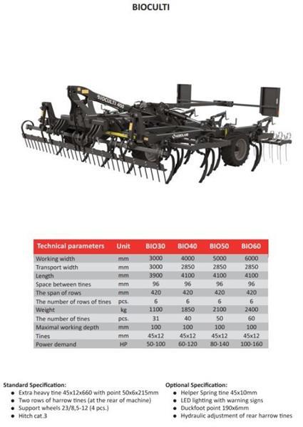 Grote foto kramer agroland biocult agrarisch cultivators en woelers