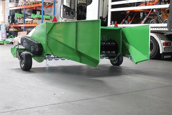 Grote foto talex trommel schudder 2.25 m breed agrarisch harken